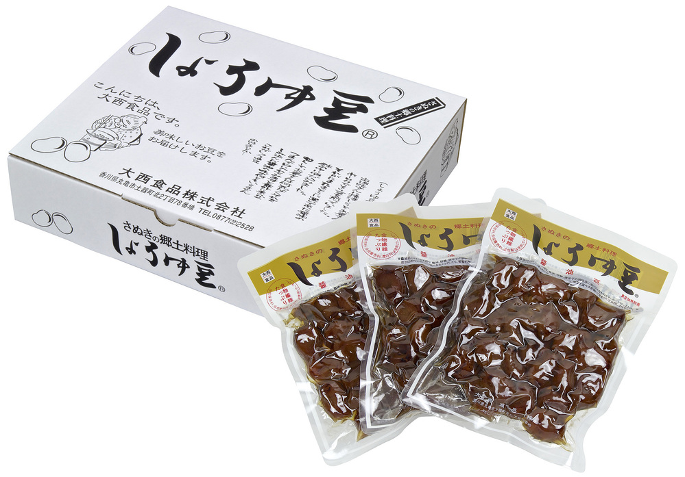 Ｏ-１０　(しょうゆ豆小　170g×10袋)豆